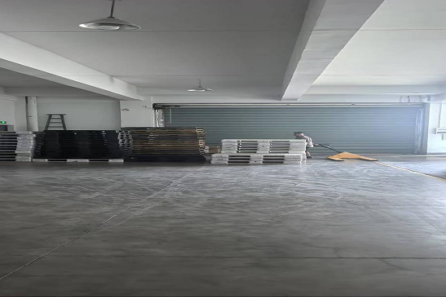 Gray fabric production-excipient area