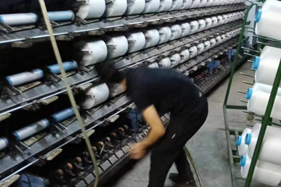 DTY táirgeadh-scannán-limistéar titim