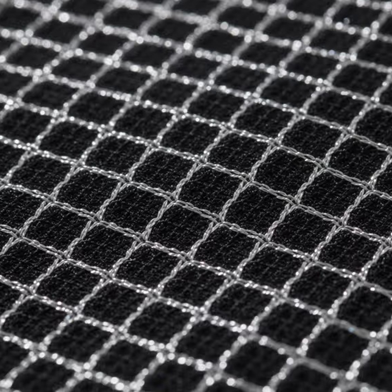 Snáth poileistear breathable síoda Birdseye fabraice